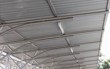 installing West Burnside metal roofing