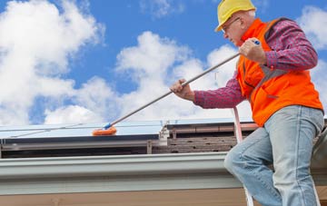 West Burnside soft wash roof cleaning